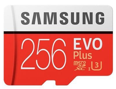 Samsung 256GB EVO PLUS Memoria SDXC, Class 10 (Envios a Latinoamérica)